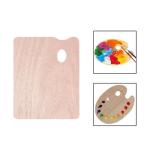  из дерева покраска Palette панель начинающий DIY акварель цвет смешивание tray квадратный 30x40cm