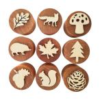  из дерева резина печать из дерева штамп Kids штамп искусство Project journal Planner для 