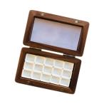  акварель коробка 15g крышка craft сопутствующие товары путешествие для Palette сборка тип хлеб глубокий Brown 