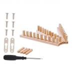  коричневый n ключ вязаный покрывало тканый машина ( колок имеется ) Home украшение рука вязаный из дерева тканый машина рама ( хобби. шарф, взрослый ткань нить craft для )