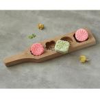 全5タイプ 木製 月餅 お菓子 モールド 模型 お菓子製作用 製菓用具 和菓子用   - ＃1