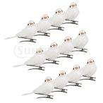  изделие прикладного искусства двор. белый поэтому. 12 частное лицо . Mini оборудование орнамент Kirakira пена. птица 