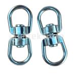 植物用ハンギングバスケットスピナースイベルフックダブルDリングスイベルフック2本