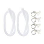 交換のための地上プール、プールの交換ホース1.25 インチ直径、59インチ ロングフィルターポンプホース