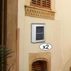 4Pcs солнечный wall свет выше а также down illumination IP65 водонепроницаемый шпаклевка .o ярд 2LED красочный 