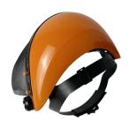  цепная пила обрезка full-face защита протектор steel сетка козырек orange 