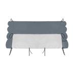 フォークリフト屋根カバー 雨よけ フォークリフトアクセサリー オーニング ライトグレー 105x140cm