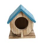  из дерева bird house перевозка возможность . починка простой двор. szme для гнездо коробка синий 