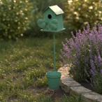  посадочная машина имеется оборудование орнамент для bird house крепление, опора k- Vintage стиль. независимый тип металлический сад крепление, опора k, кованый птица для кормушка & посадочная машина ( двор веранда для )