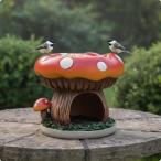  bird механизм подачи наружный полимер производства сад орнамент ручная работа способ маленький размер птица столик для птиц украшение украшение компактный легкий атмосферостойкий шпаклевка .o двор балкон цветок .. применение 