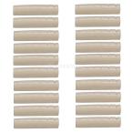 アコースティックギター用 プラスチック製 フォークギター スロットナット 約20個 全3色 - ホワイト