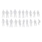 1/50 шкала нет покраска модель человек строение миниатюра примерно 20 листов 