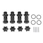 HSP 94087 1/8 RC машина черный для 17mm шестиугольник ступица 30mm повышение адаптор комбайнер 