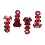 1:10 RC автомобиль crawler Stealth видно нет магнитный корпус ракушка post крепление красный 