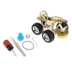 Diyエンモデル金属ミニ自動車組立モデルのおもちゃ科学教育玩具キッズ子供挑戦