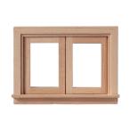 Yahoo! Yahoo!ショッピング(ヤフー ショッピング)人形の家ミニチュア天然木製ビクトリア朝窓枠2ペインdiyビルダーのため1:12ドールハウスアクセサリー