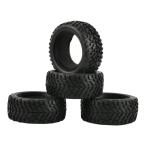 4ピースRCカーラリータイヤHSPHPI 1 / 10RCカー用ラバーホイール