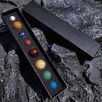 コレクション用収納ボックス付き8惑星クリスタルボールユニバースギャラクシー
