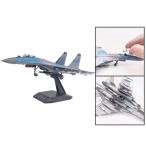 1：100スケールSU-35航空機飛行機モデルキッズ大人の誕生日プレゼント用おもちゃ