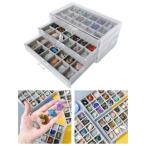 石と鉱物のコレクション 知育玩具 オーナメントボックス 子供用 ギフト用