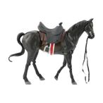 馬の置物家の装飾飾り馬のフィギュアモデル DIY プロジェクトアクセサリー黒