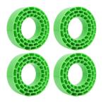 1/10 RC crawler для грузовика шина вставка 4 штук входит 95-97mm ho лабораторный стакан для ремонта зеленый 