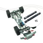 2 шт. комплект RC ведущий вал средний уголь элемент сталь для замены черный машина трансмиссия вал 1/16 C44 C34 DIY аксессуары 