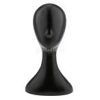  женщина манекен head парик очки дисплей модель подставка салон применение все 3 цвет - черный 