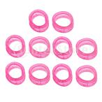 10 деталь силикон ... груминг .si The - кольцо рукоятка вставка розовый 