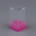 7 дыра ногти дрель bit держатель подставка бур nai The - кейс маникюр box rose красный 