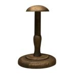 цельный solid дерево шляпа держатель подставка дисплей подставка bronze M
