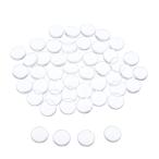 50xクリアネイルアートヒントポーランドカラーディスプレイチャートガラスビーズラウンド