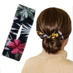 Yahoo! Yahoo!ショッピング(ヤフー ショッピング)ワイヤーヘッドバンド 巧みなお団子ファッションヘアバンド女性夏の結び目ワイヤーヘッドバンドプリントD