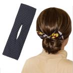 ワイヤーヘッドバンド巧みなお団子ファッションヘアバンド女性夏の結び目ワイヤーヘッドバンドプリントO