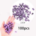  ногти дрель bit маникюр для 100 шт. солнечный DIN g частота нейл-арт tool 180 лиловый 