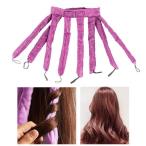 タコデザインヒートレスヘアカーラーヘッドバンドガールカールショートヘア用