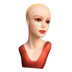  макияж 21.26 дюймовый Professional женщина манекен head парик волосы деталь колпак красный 