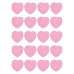 . лицо пуховка Heart type soft макияж сбрасывание для очищение . массаж розовый 20 шт 