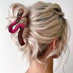 ショッピングヘアスタイリングツール 爪ヘアクリップ ジョークリップ 装飾ヘアグリップ 女性用 ファッショナブルなスタイリングツール あらゆる髪質の細い髪 カーリーヘア用ヘアクランプ