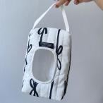  диспенсер портативный симпатичный смычок печать мокрый вытирание сумка для машина высокий King белый 