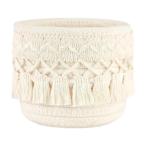  плетеный трос корзина косметика дисплей кейс туалетный столик счетчик верх заправка стол для 12x10 белый 