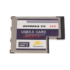 データ転送 変換カード アダプター カードスロット エクスプレスカード U 3.0 5V / 900mA 拡張可能