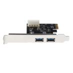 Perfk PCI-¥¨¥¯¥¹¥×¥ì¥¹ PCI-E ¢ª USB 3.0 2 ¥Ý¡¼¥È¡¡PC³ÈÄ¥¥¢¥À¥×¥¿¥«¡¼¥É ¡¡ Win 7 PC¤ËÂбþ¡¡¥Ö¥é¥Ã¥¯¡¡Ìó120 * 67 * 1.5mm