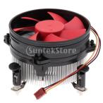 アクセサリー 部品  インテルLGA 1155/1156用 アルミニウム 2200RPM コンピュータ CPUクーラー 冷却ファン
