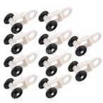 10шт.@ занавески грузовик планер направляющие скользящий low кольцо Runner крюк потолок багажник все 8 модель - 2#-30mm