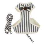 ファブリックペット犬ウォーキングベストハーネスパピーリーシュトレーニングカラーグレー -  S