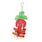  безопасный домашнее животное. из дерева. .. игрушка нет .. клетка .. ниже игрушка . птица - клубника 