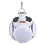  складной футбол лампа 5 leaf Night лампа портативный кемпинг фонарь U / солнечный 