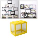  аквариум аквариум Mini Building блок Spider box дом. оборудование орнамент желтый цвет 
