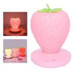 シリコンナイトライトタッチカラーチェンジランプLEDキッズベッドルームピンク